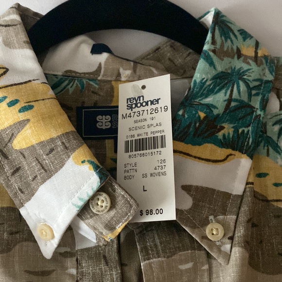 Mens Large Classic fit Reyn Spooner button up shirt - Picture 2 of 4